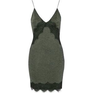 topshop lace slip dress